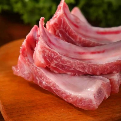 厂家直供阿文特种山猪肉猪肋排现杀冷链运输肉质鲜嫩山猪肉猪肋排 2千克起批图3
