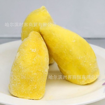 批发招代理 泰国金枕 上上乐无核榴莲 冷冻冰榴莲肉 250g  2箱起批图4