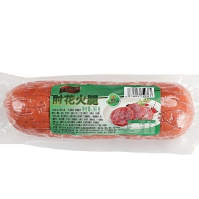 奉鹤轩肘花火腿248g即食猪肉火腿熟食下酒菜旅游餐饮拼盘纯肉香肠 3袋起批图4