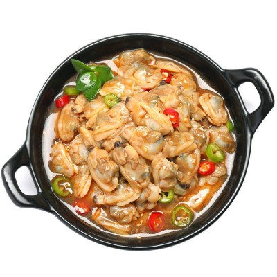 麻辣花蛤罐头海鲜零食即食小吃蛤蜊酱肉麻辣零食下饭菜熟食 2盒起批图5