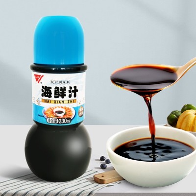 厂家批发白灼海鲜汁230ml蘸食凉拌火锅蒸煮  20瓶起批图2