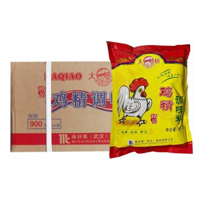 【整箱10袋】大桥精品鸡精900克 餐饮用商用家用提鲜调味料 2箱起批图5