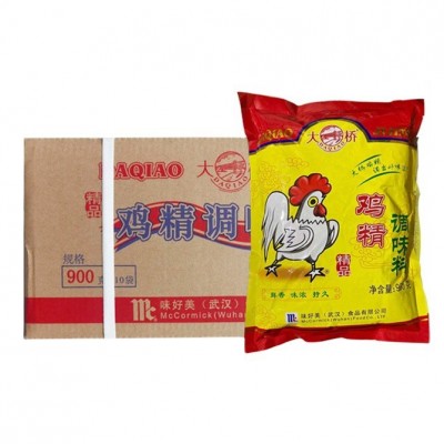 【整箱10袋】大桥精品鸡精900克 餐饮用商用家用提鲜调味料 2箱起批图3