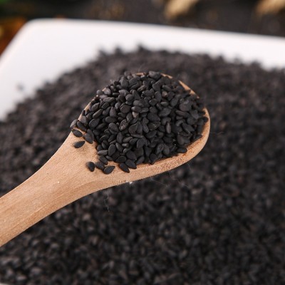 生黑芝麻新货黑芝麻500g干净饱满无染色5斤非熟黑芝麻厂家 2包起批图2
