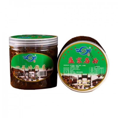 什锦菜酱菜八宝菜混合罐装开胃小咸菜配粥咸菜下饭菜咸菜大全香脆 3盒起批图5