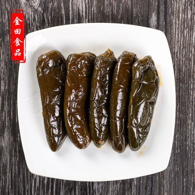 东北特产酱菜油焖港椒9斤整箱咸菜农家自制泡椒腌制尖椒辣下饭菜 2箱起批图2