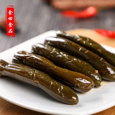 东北特产酱菜油焖港椒9斤整箱咸菜农家自制泡椒腌制尖椒辣下饭菜 2箱起批图3
