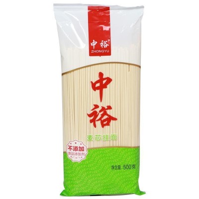 中裕麦芯清水挂面500克 家用挂面待煮 随机发货图5
