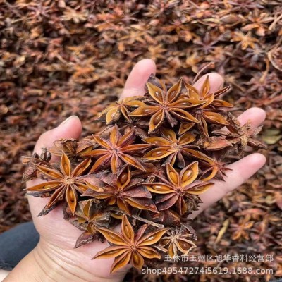 【产地直销】八角 广西大红八角 春花干枝八角碎无米过筛烧烤调料图5