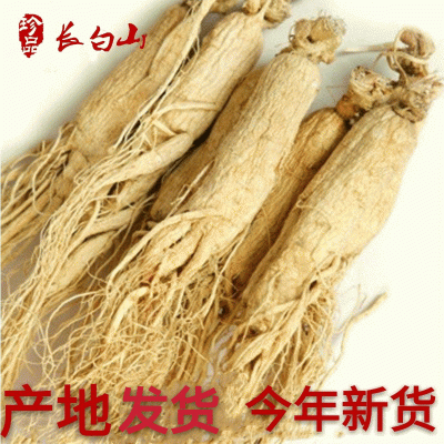 东北全须干人参土特产 吉林白参生晒参6年长白山人参新货一件代发图3