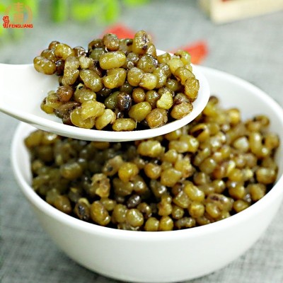 厂家直供 丰粮糖纳绿豆 即食糖纳豆绿豆3KG/袋 烘焙馅料糖蜜豆 15件起批图5