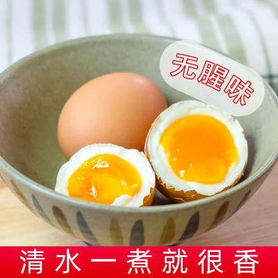 40枚新鲜土鸡蛋孕妇大个柴鸡蛋批发10枚农家散养月子笨鸡蛋草鸡蛋 2件起批图2