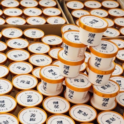 獭祭冰淇淋日本原装甜品纯米大吟酿酒糟酒粕冰激凌80g雪糕 5盒起批图4