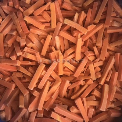 冷冻蔬菜馅料餐饮方便食品速冻厂家冷冻红萝卜丝冷冻红萝卜条 5吨起批图4