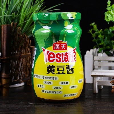 海天黄豆酱800g炒菜大葱蘸酱非转基因黄豆YES黄豆酱340g拌饭面酱图3
