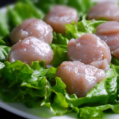 潮汕新鲜海虾丸产鲜虾球火锅丸子500g关东煮食材烧烤速冻食材食品图3