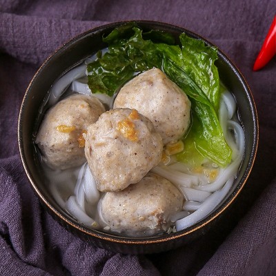 潮汕王潮汕特产胡椒猪肚丸麻辣烫关东煮火锅食材猪肚肉丸厂家批发图2