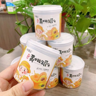 糖水黄桃罐头批发整箱水果罐头黄桃罐头200g铁罐装罐头食品批发图3