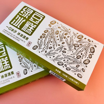 绿豆冰糕点心零食绿豆糕茶点传统糕点批发绿豆饼食品甜品中式糕点图2