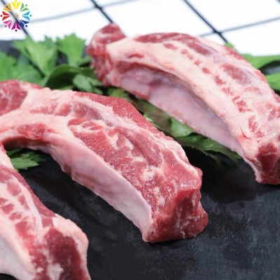 加拿大正关牛肋条 澳洲牛肋条新鲜冷冻牛肉雪花牛肉家庭牛排批发图2