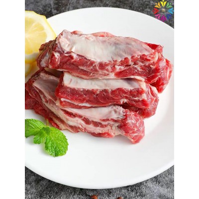 加拿大正关牛肋条 澳洲牛肋条新鲜冷冻牛肉雪花牛肉家庭牛排批发图3