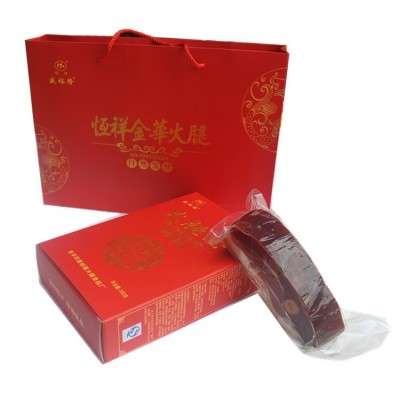 厂家直销特产恒祥金华火腿心500礼盒装一件混批团购优惠年货福利图2