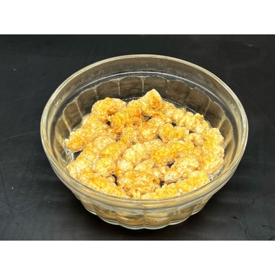 九凯麦黄金250g串状整箱商用面筋饭店干面筋烧烤涮锅素肉素食干货图4