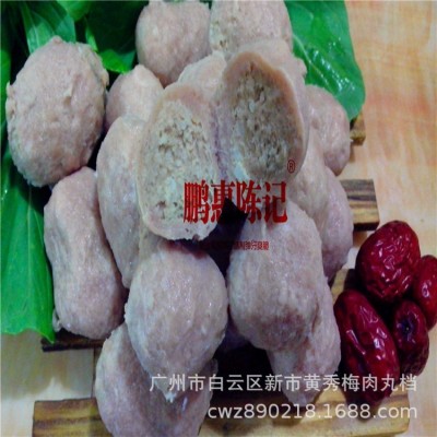 鹏惠食品包心贡丸，猪肉制品，货源充足，货运各地 10年老店专业图2