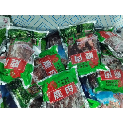 吉林鹿乡 新鲜鹿肉现杀 冷冻保鲜 整只鹿腿鹿排鹿心5斤大包装图5