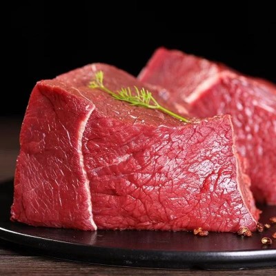 内蒙古直供批发新鲜牛腿肉牛肉散养黄牛烧烤火锅牛肉一件代发图3
