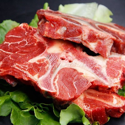 厂家直销冷冻牛脖骨20kg/箱 草食牛肉生鲜牛蝎子酱骨头自助餐食材图2