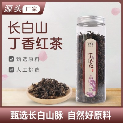 丁香红茶90g罐装丁香茶丁香叶茶男女花茶诚招代理图2