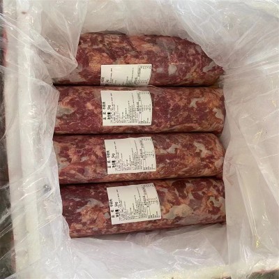 新鲜冷冻牛碎肉 牛碎腩 牛边角料 牛剔骨肉40斤一件图5