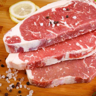 原切牛排罗克威登牛排西冷整切牛排谷饲肉 (无拼接)西冷牛排静腌图2