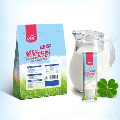 河套脱脂奶粉袋装独立小包装高钙图5