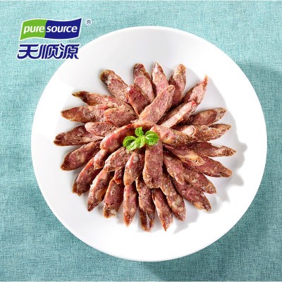天顺源牛肉香槟肠160g清真哈尔滨红肠肉肠东北特产批发货源充足图4