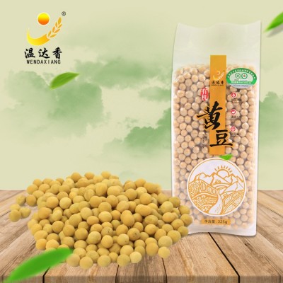 温达香有机黄豆325g 东北有机黄豆批发厂家直供 东北黄豆大豆米砖图3