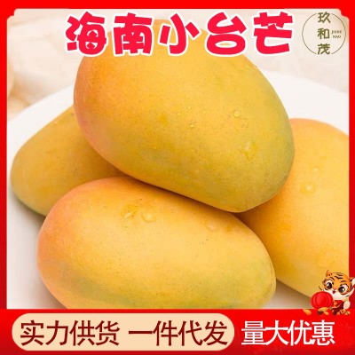 正宗海南小台芒10斤整箱台农一号芒果新鲜水果当季热带青水果批发