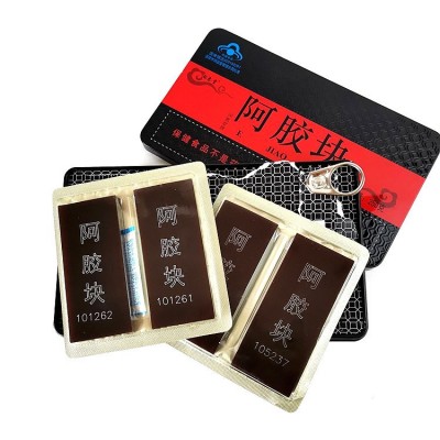 山东阿胶东阿特产500克正品阿胶块ejiao熬阿胶糕阿胶片批发图3