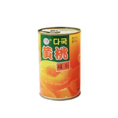 多国 韩文黄桃罐头425g*12罐图5