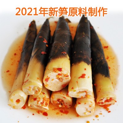 富春江手剥笋 香辣/泡椒/原味 开袋即食休闲 可定制 量大价优图4