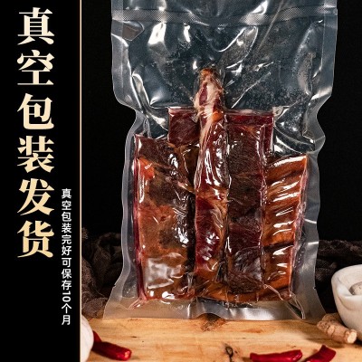 恩施正品腊排骨烟熏土猪肉切好剁好柴火自制风干五花腊肉特产批发图3
