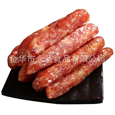 全肉广式腊肠腊肉金华农家土香肠咸甜味麻辣川味广味腊肠腊肉批发图5