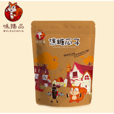 焦糖瓜子 瓜子 葵花籽 焦糖味瓜子甜瓜子办公室休闲零食 坚果炒货图4