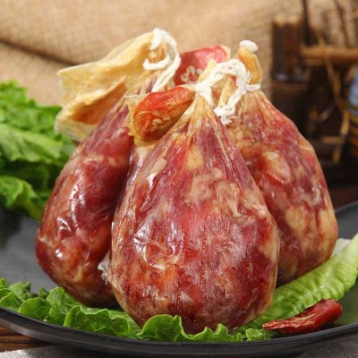 腊梅香肚800g江苏南京特产香肠香肚年货自然风干鲜肉农家咸甜图2