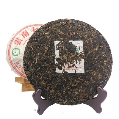 2007年701批 南峤茶厂 经典753生茶 云南七子饼普洱茶 广东仓清仓图4