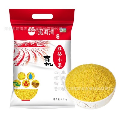 红谷小米5斤有机小米小米粥小黄米新米月子米 农家自种泥河湾杂粮图4