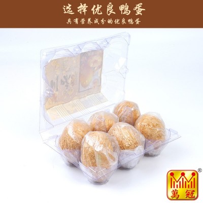 万冠鸭变蛋流心糖心制作潮汕特产新鲜制作金黄蛋制品36年厂家工厂 2盒起批图3