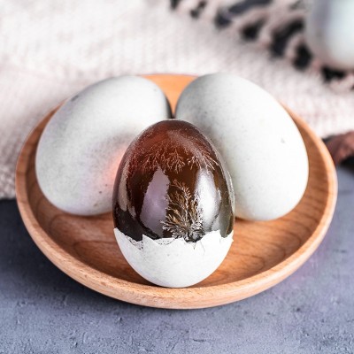 金奇香松花皮蛋 20只装新鲜鸭蛋皮蛋瘦肉粥厂家批发 2盒起批图2