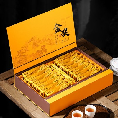 武夷山金奖肉桂特级乌龙茶高档茶叶礼盒装大红袍岩茶送礼礼品团购图2